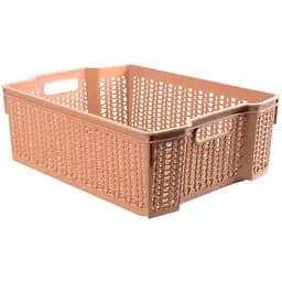 Кошик Violet House 1005 Cream без кришки 37х27х12 см (1005 CREAM)