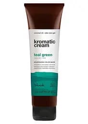Живильна тонувальна маска СМАРАГДОВИЙ NOOK KROMATIC CREAM Nourishing Color Mask Teal Green 150 мл