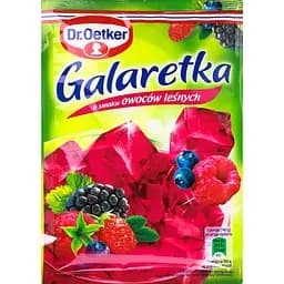 Желе Dr.Oetker Galaretka со вкусом лесных ягод 72 г 