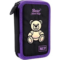 Пенал твердий Yes подвійний HP-01 Bear Sweet Hugs (533710)