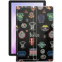 Чехол StatusCASE из экокожи для планшета Cubot Tab 10 Битлз