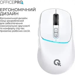 Комп'ютерна мишка OfficePro (M468W) Wireless/Bluetooth White (M468W) - мініатюра 6