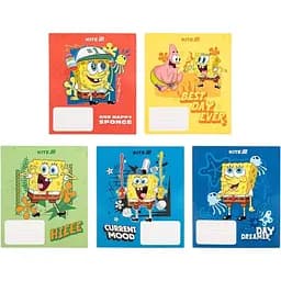 Набор тетрадей Kite SpongeBob SquarePants 18 листов в клетку 20 шт. (SB25-236)