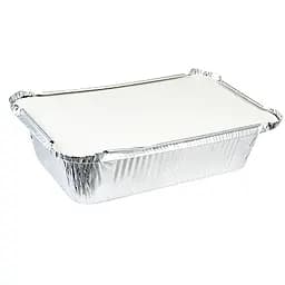 Комплект контейнеров из фольги прямоугольный с крышкой 900 мл 3 шт./уп. (SP62L)