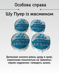 Шу Пу Ер Мікс Пу Ерів із квітами, 20 шт. - мініатюра 6