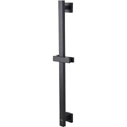 Душова стійка Globus Lux 1108-BB Чорна матова без мильниці SUS304 L-650мм в коробці Чорний матовий