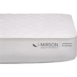 Наматрасник MirSon №5007 Exclusive Line Native Antiallergic обычный с резинкой по периметру 160x200 см (2200005334386)