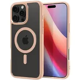 Прозорий чохол Spigen Ultra Hybrid MagSafe Rose Titanium для iPhone 16 Pro Max (ACS08690)