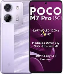 Смартфон Xiaomi POCO M7 PRO 5G 12/256GB Purple Global Version