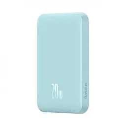Зовнішній акумулятор MagSafe Baseus 6000mAh 20W (PPCX020003) блакитний - мініатюра 3