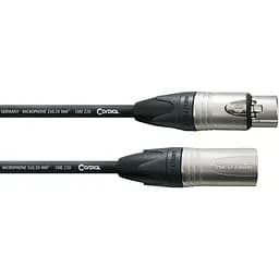 Микрофонный кабель Cordial XLR Male - XLR Female 10м CXM 10 FM
