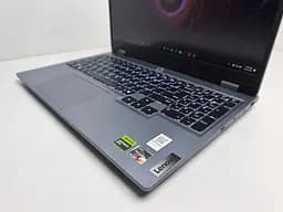 Ноутбук Lenovo 15.6 LOQ 15ARP9 FHD IPS 144Hz/Ryzen 5 7235HS/16GB/512SSD/RTX 4050 6GB/DOS (83JC00LYUS) - мініатюра 9