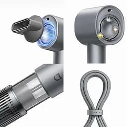 Фен MiJia High Speed Water Ion Hair Dryer H701 GSH701LXT Grey - мініатюра 5