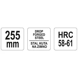 Ножиці по металу Yato прямі 255 мм (YT-1925) - мініатюра 4