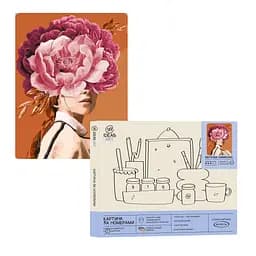 Набір для розпису по номерах "Квіткова симфонія" 40*50 см