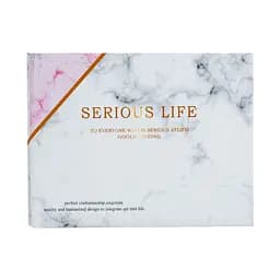 Чашка порцелянова Serious Life 350 мл, блакитний Happy Life HP7185BL - мініатюра 6