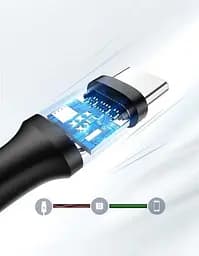 Кабель Ugreen US287 USB 2.0 to USB Type-C Cable Nickel Plating 3A 3 м Black (60826) - мініатюра 6