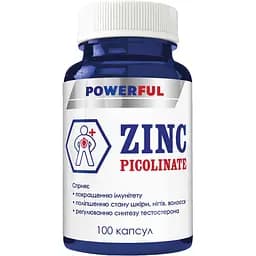 Пиколинат цинка Powerful 100 капсул