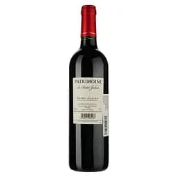 Вино Patrimoine de Saint-Julien червоне сухе 0.75 л - мініатюра 2