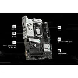 Материнська плата MSI B850 Gaming Plus WiFi Socket AM5 - мініатюра 8