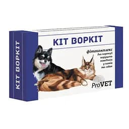 Фитокомплекс для кошек и собак ProVET Кот Воркот, 3 шприца-тубы по 5 мл (PR241753)