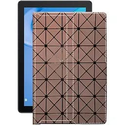 Чохол StatusCASE з екошкіри для планшету Huawei MatePad T10 Коричневий ромб