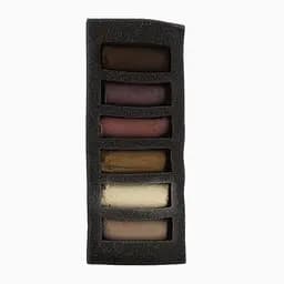 Набір сухої пастелі Sennelier, Dark Skin Tones, 6 1/2 кольорів, картон - мініатюра 2