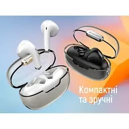 Навушники ColorWay Slim TWS-2 Earbuds Black (CW-TWS2BK) - мініатюра 5