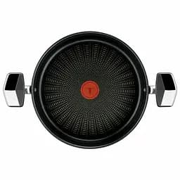 Tefal Сотейник Tefal Excellence+, з кришкою, 26см, нержавіюча сталь, скло, бакеліт, чорний - мініатюра 2