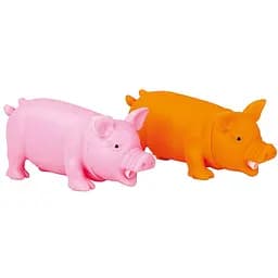 Іграшка для собак Tatrapet Toys Fun вінілова Свинка з пищалкою 15 см в асортименті