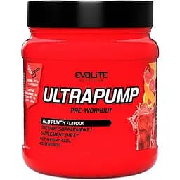Передтренувальний комплекс Evolite Nutrition Ultra Pump Червоний Пунш 420 г