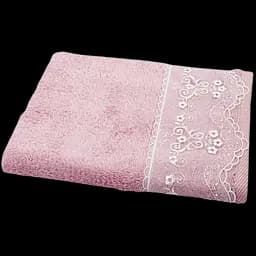 Рушник Maxstyle Dantela, 90х50 см, пудровий (8349)