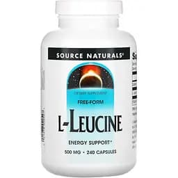 Лейцин Source Naturals 500 мг 240 капсул