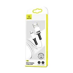 Кабель Usams US-SJ435 USB - Micro USB (M/M), 1 м, White (SJ435USB01) - мініатюра 2