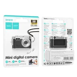 Фотокамера HOCO DV210 Mini digital camera Black - мініатюра 2