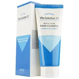 Пенка для умывания Jigott Vita Solution 12 Moisture Foam Cleansing Увлажняющая, 180 мл