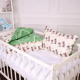 Набір антиалергенний MirSon зима Kids Time 20-0031 Ladybug 140x205 см бавовна: ковдра з подушкою (2200009664649)