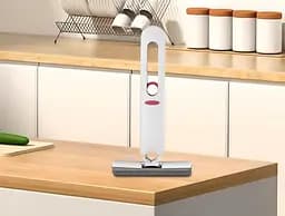 Портативне диво міні швабра MINI MOP з автовіджимом, легка, для прибирання будинку, авто - мініатюра 5