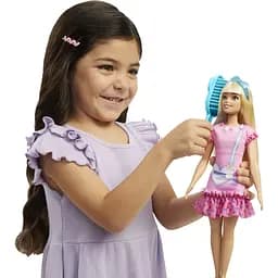 Лялька Barbie Моя перша Barbie Білявка з кошеням (HLL19) - мініатюра 6