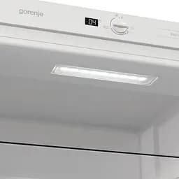 Холодильник з морозильною камерою Gorenje 177х55х54см 2 двері 180(68) л А+ FrostLess LED дисплей білий (RKI418FE0) - мініатюра 5