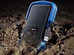 Зовнішній жорсткий диск 2.5" USB 1.0TB Apacer Apacer AC631 Black/Blue (AP1TBAC631U-1) - мініатюра 9