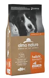 Сухий корм для собак середніх і великих порід Almo Nature (Альмо Натюр) Holistic з тунцем і рисом 12 кг