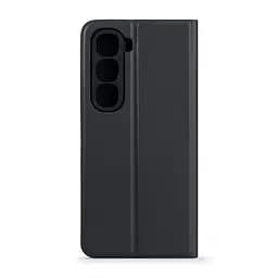 Чехол-книжка для Infinix Hot 60 5G, OneFold Case, черный, из экокожи (PU) и TPU, с магнитом, с подставкой и отделением для карт, трансформируется в подставку, противоударный, защита всего корпуса, ArmorStandart (ARM87268) - мініатюра 2