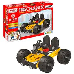 Конструктор Zephyr Mechanix Basic металлический развивающий 90 элементов 6 моделей