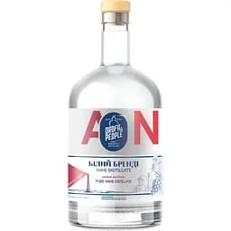 Виний дистилят Дрофа&Люди Білий Бренді Pure Wine Distillate 42% 0.5 л 