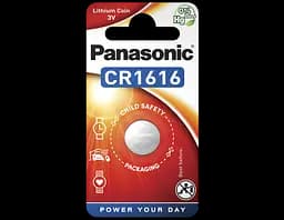 Батарейка Panasonic CR-1616EL/1B літієва CR1616 блістер 1 шт.