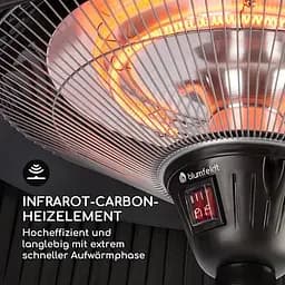 Інфрачервоний обігрівач Blumfeldt Venice Heat Stand 1000/2000Вт (10032567) - мініатюра 6