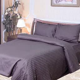 Простыня Ярослав на резинке сатин страйп гладкокрашеный 200х140х20 диз.07