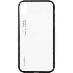 Чохол-накладка Toto Gradient Glass Case Apple iPhone XR White