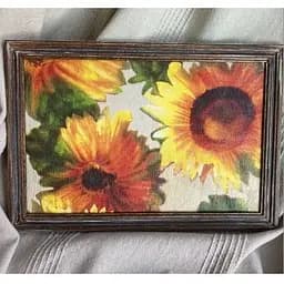 Панно-картина Соняшники на полотні ручна робота